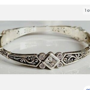 Brighton silver bangle bracelet